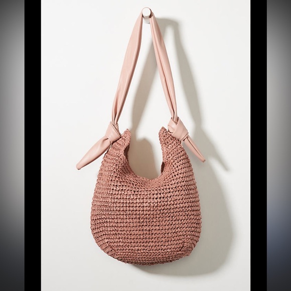 Antik Kraft Handbags - Antik Kraft Pink Woven Bag